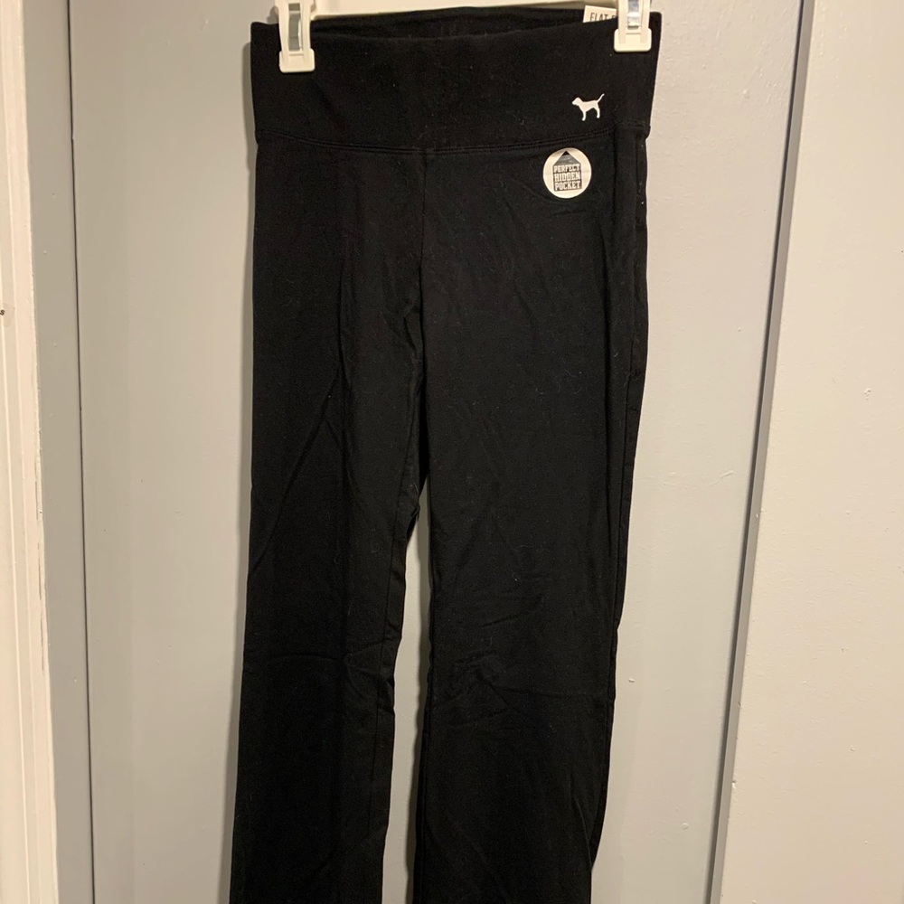 pink Victoria secret yoga pants